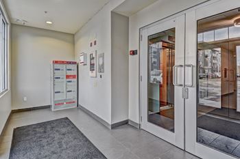 Aqua residential  secure entrance